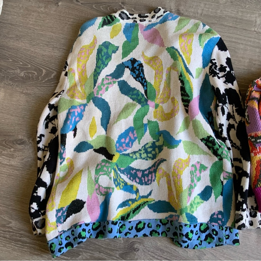 FARM Rio Colorful Patterned Sweaters - Multicolor and Pink - Picture 5 of 7
